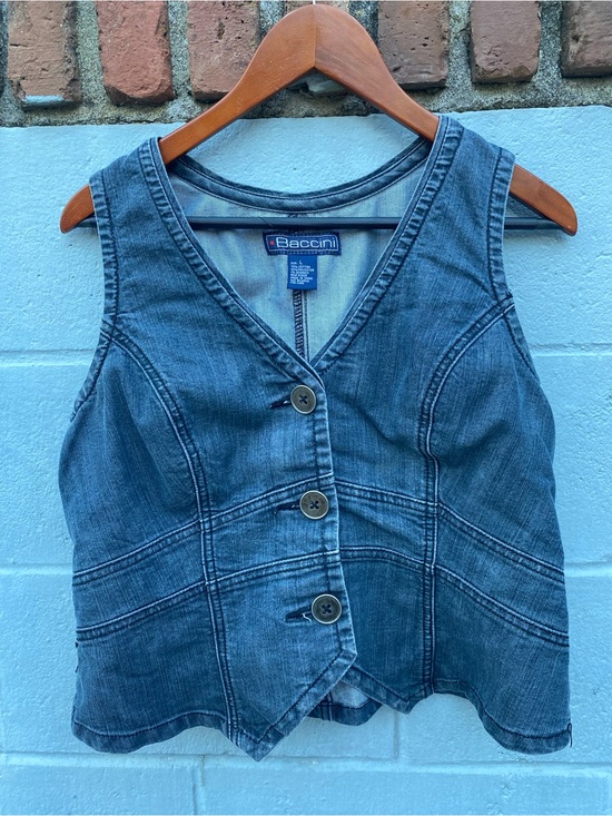 Baccini Tops - Denim Vest